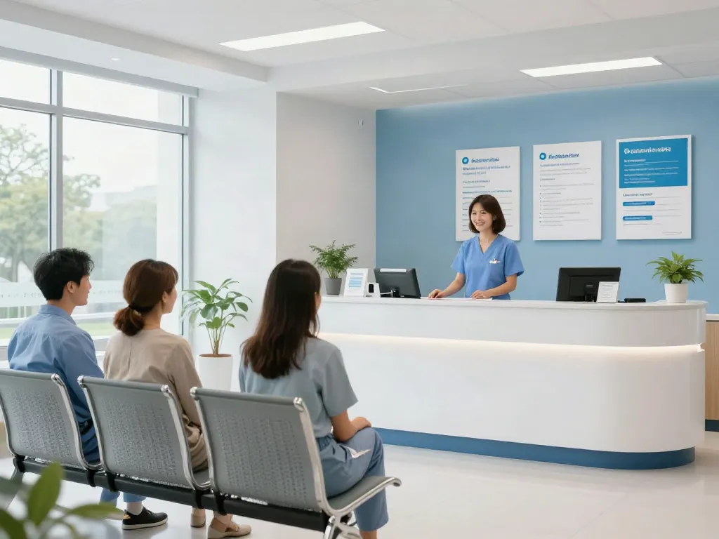 Link togel and medical services in a modern health clinic focused on patient care and wellness.